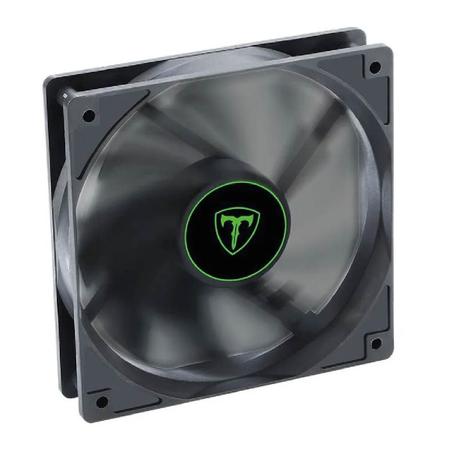 Imagem de Kit 3 Coolers Fan Para Gabinete T-Dagger 120mm PRETO - T-TGF100 Hidráulico Silencioso 3 pinos e Molex