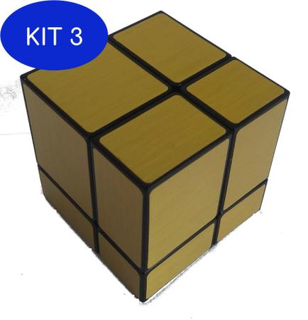 Kit Cubo Mágico QIYI Profissional Magnetico 2x2x2 + 3x3x3 + 4x4x4