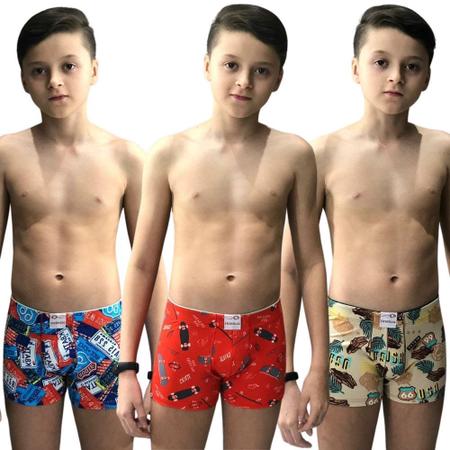 Boxer para adolescente hotsell