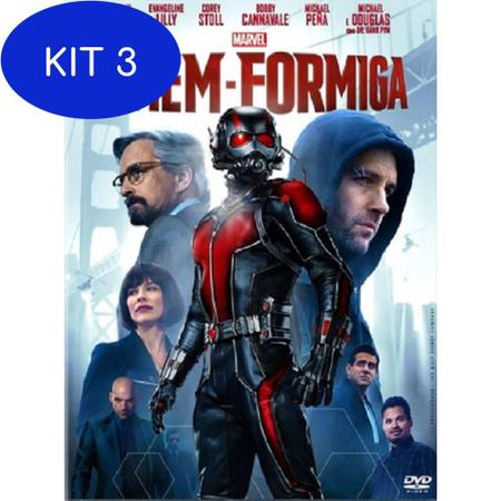 Kit 3 Dvd Homem-formiga - Walt Disney - Filmes de Ação e Aventura -  Magazine Luiza