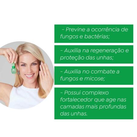 Imagem de Kit 3 Esmaltes Combatente de Fungos e Micoses Tratamento Help Ana Hickmann 9ml