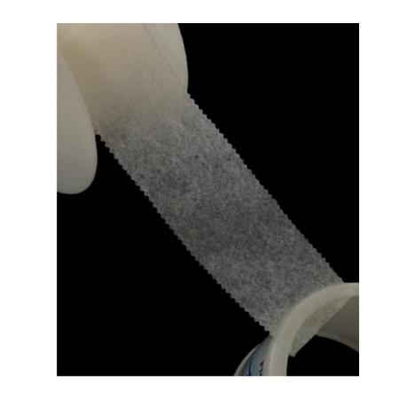 Imagem de KIT 3 Fita De Silicone Transparente Hipoalérgica Missner 2,5cm X 1,5m