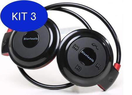 Kit 3 Fone de ouvido sem fio mini bh 503 preto - Universal - Fone de Ouvido  Bluetooth - Magazine Luiza