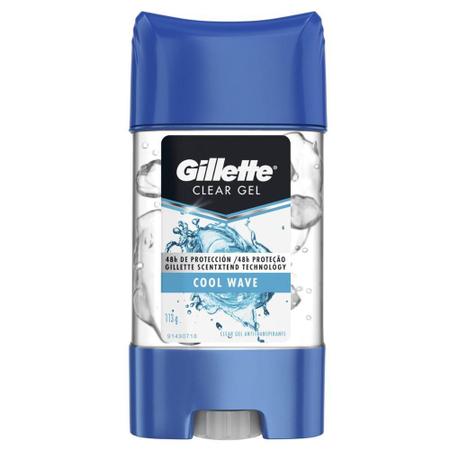 Imagem de Kit 3 Geis Antitranspirante Gillette Cool Wave 113g