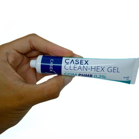 Imagem de Kit 3 Gel De Limpeza Desbridamento De Feridas Phmb 30g Casex