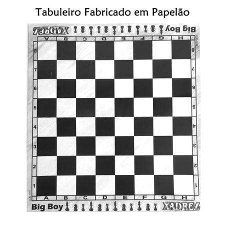Kit 3 Jogos de Lógica Tabuleiro Xadrez Dama e Trilha - Big Boy - Jogo de  Dominó, Dama e Xadrez - Magazine Luiza