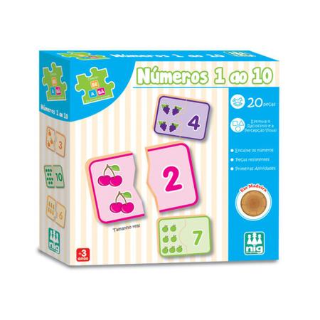 Kit 3 Jogos Educativos Alfabetizacao Infantil Numeros Letras - Nig  Brinquedos