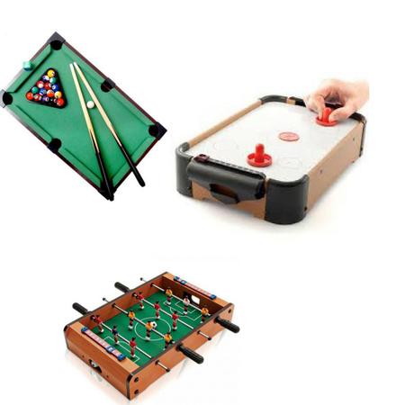 Mini Mesa de Jogos 4 em 1 Bilhar,pebolin,hóquei e Ping Pong - C A CREATIVE  - Mesa de Sinuca - Magazine Luiza