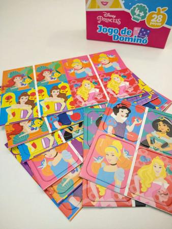 Imagem de Kit 3 Jogos Princesas Disney Dominó QuebraCabeça e Bingo Toyster