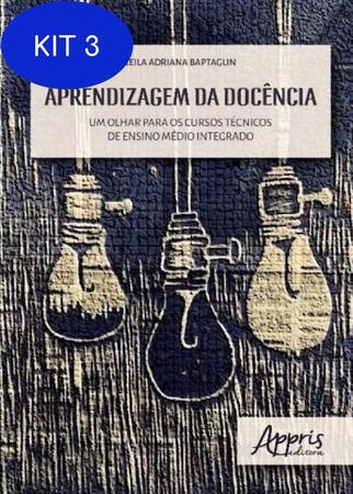 Imagem de Kit 3 Livro Aprendizagem Da Docencia - Um Olhar Para Os - APPRIS