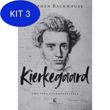 Imagem de Kit 3 Livro Kierkegaard - Uma Vida Extraordinária
