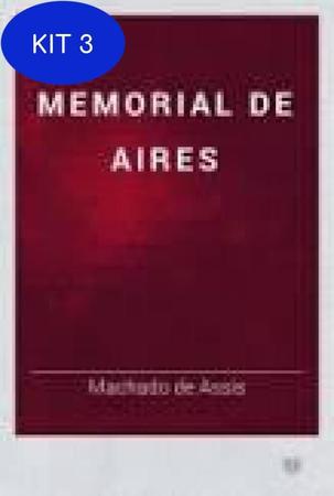 Kit 3 Livro Memorial De Aires - Outros Livros - Magazine Luiza
