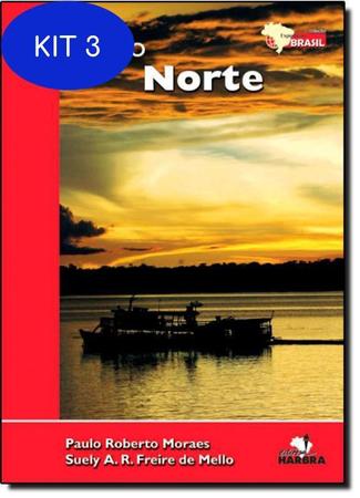 Imagem de Kit 3 Livro Região Norte - Coleção Expedições Brasil - Harbra - Paradidaticos