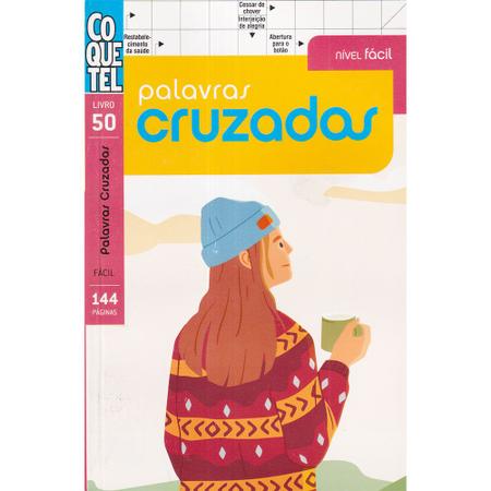 Kit 4 Livros Coquetel Desafios de Lógica Com Página Branca - Livros de  Palavras Cruzadas - Magazine Luiza