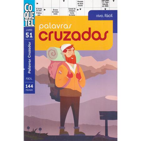 Kit com 03 Caça Palavras Livro Fácil Coquetel - Livros de Palavras Cruzadas  - Magazine Luiza