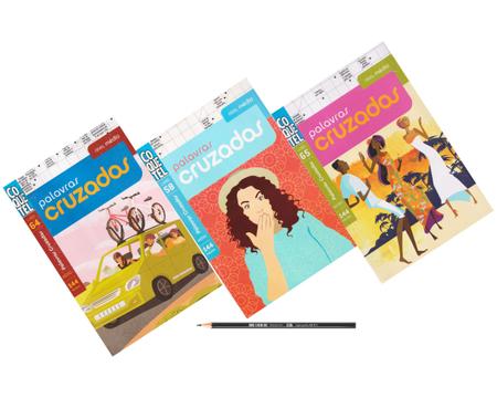 Livro Caça Palavras Coquetel Kit 3 Volumes Nível Fácil - Livros de Palavras  Cruzadas - Magazine Luiza