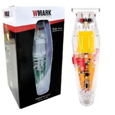 Imagem de Kit 3 Maquina De Cabelo Wmark Ng108 Ng202 Ng987 Transparente