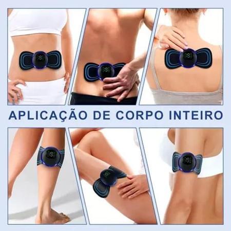 Imagem de Kit 3 Massageador Portátil Recarregável Dor Pernas Coluna