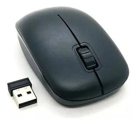 Imagem de Kit 3 Mouse Óptico USB Sem Fio Wireless 2.4 Ergonômico Exbom