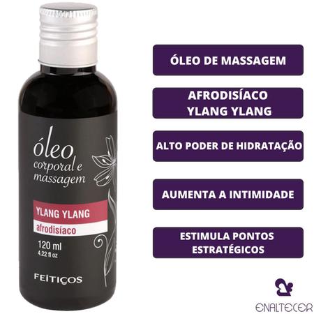 Imagem de Kit 3 Oleos De Massagem Tantrica E Ylangylang E Kamasutra