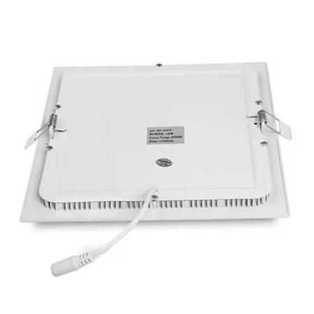 Kit 3 Painel Plafon Embutir Led Slim 20x20 18w Quadrado - Bela Home Imagem de Kit 3 Painel Plafon Embutir Led Slim 20x20 18w Quadrado