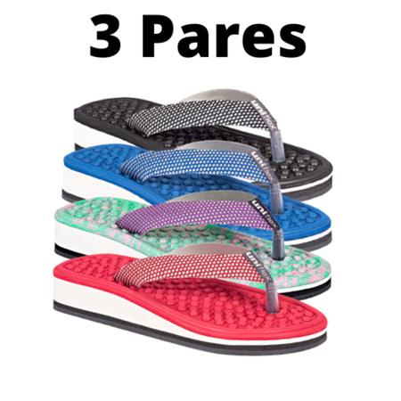 Chinelo hotsell massageador nike