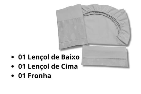 Imagem de kit 3 pçs lençol chiqueirinho 100cm x 70cm menino e menina para bebe confortavel