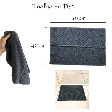 Savannan Conjunto de toalhas de banho de 3 peças, conjunto de