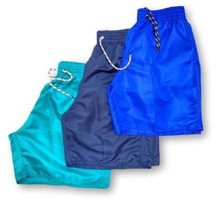 Imagem de Kit 3 peças short masculino bermuda esportiva