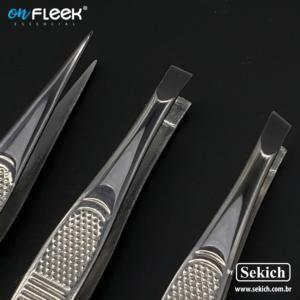 Kit 3 Pinças Para Sobrancelhas Reta Inclinada Fina Ref 1302 Sekich Imagem de Kit 3 Pinças Para Sobrancelhas Reta Inclinada Fina Ref 1302 Sekich
