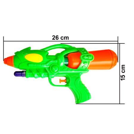 Kit 2 Lança Água Arminha Arma Pistola Brinquedo Water