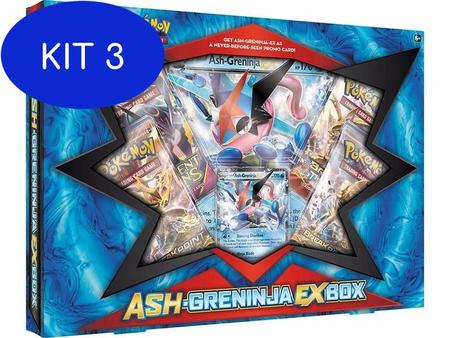 Kit Carta Pokémon Ash Greninja Ex Greninja Frogadier Froakie