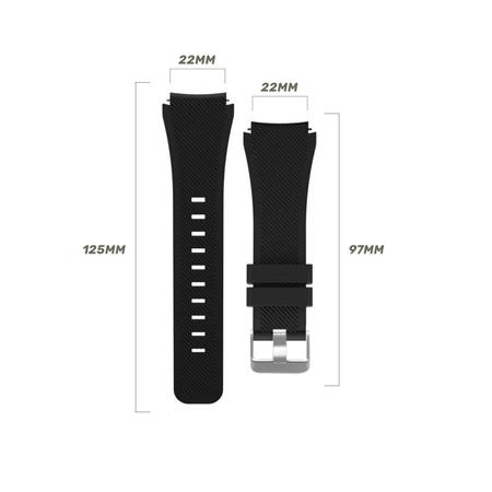 Kit 3 Pulseiras 22mm para GTR4 A2166 - Estilo no Pulso Imagem de Kit 3 Pulseiras 22mm para GTR4 A2166