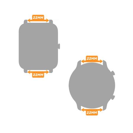 Kit 3 Pulseiras 22mm para GTR4 A2166 - Estilo no Pulso Imagem de Kit 3 Pulseiras 22mm para GTR4 A2166