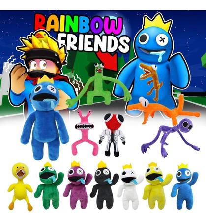 Kit 3 Rainbow Friends Brinquedo De Pelúcia Do Jogo Roblox - Rainbow Friend  Pelúcia Do Jogo Roblox - Pelúcia - Magazine Luiza