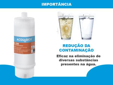 Imagem de Kit 3 Refil Filtro 3m Aqualar AP230 Fit230 Aquaplus230 AB230