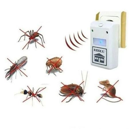 Imagem de Kit 3 Repelente Eletrico Mosquitos Dengue Barata Ratos Aranhas