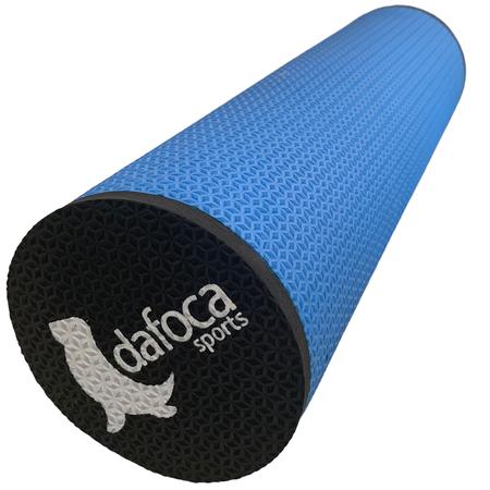 Imagem de Kit 3 Rolos de Massagem Liberação Miofascial 45x12cm DF1077 Azul Royal Sports