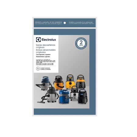 Imagem de Kit 3 Sacos Descartáveis Aspirador de Pó Electrolux A10S