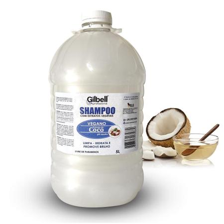 Imagem de Kit 3 Shampoo 5 Litros Perolado Neutro Sem Sal Galão Salão