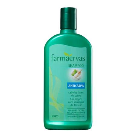 Imagem de Kit 3 Shampoo Anti Caspa 320ml Oleosidade Coceira Farmaervas