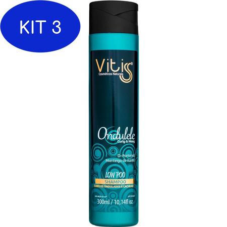 Imagem de Kit 3 Shampoo Vitiss Ondulele 300Ml