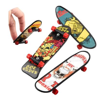 Kit 3 Skate De Dedo Infantil Sortidos Toy King TK-AB6220