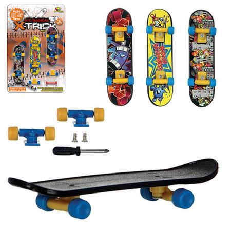 3 Skates De Dedo Kit Radical Com Acessórios Skate, Magalu Empresas