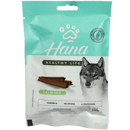 Imagem de Kit 3 Snacks Hana Healthy Life Calming- Reduz Stress e Ansiedade- P/ Cães Adultos- 100g