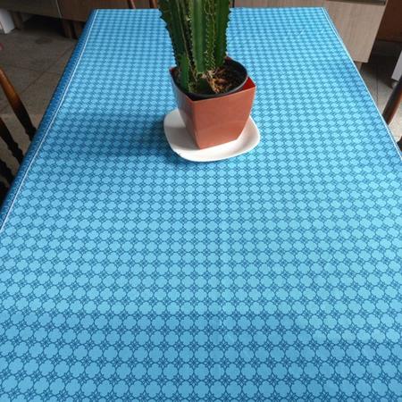 Imagem de Kit 3 toalhas de mesa oxford 4 cadeiras cores variadas 