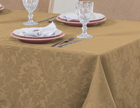 Imagem de Kit 3 Toalhas Mesa Luxo Retangular 8 Lugares Sala Jantar Jacquard