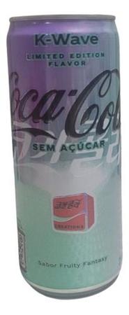 Imagem de Kit 3 Un Coca-cola K-wave Sem Açúcar 310ml Fruity Fantasy