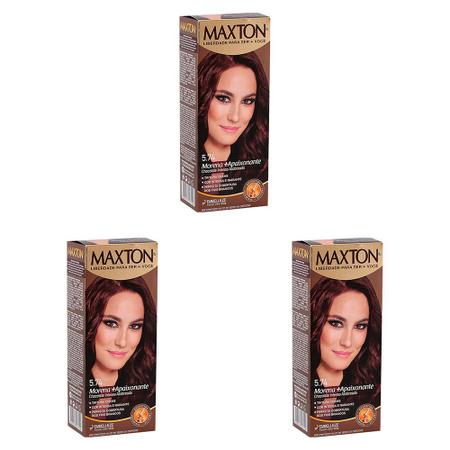 Tinta de Cabelos Maxton Chocolate Acobreado 5.74 - Destro