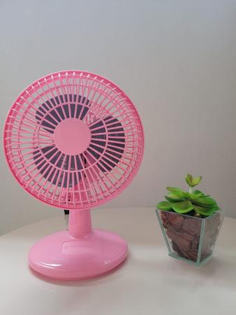 Imagem de Kit 3 Ventilador de 20Cm Para casa de boneca de Criança